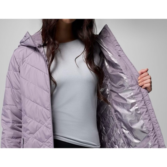 Columbia | Heavenly long quilted hooded jacket with omniheat - Picture 4 of 16